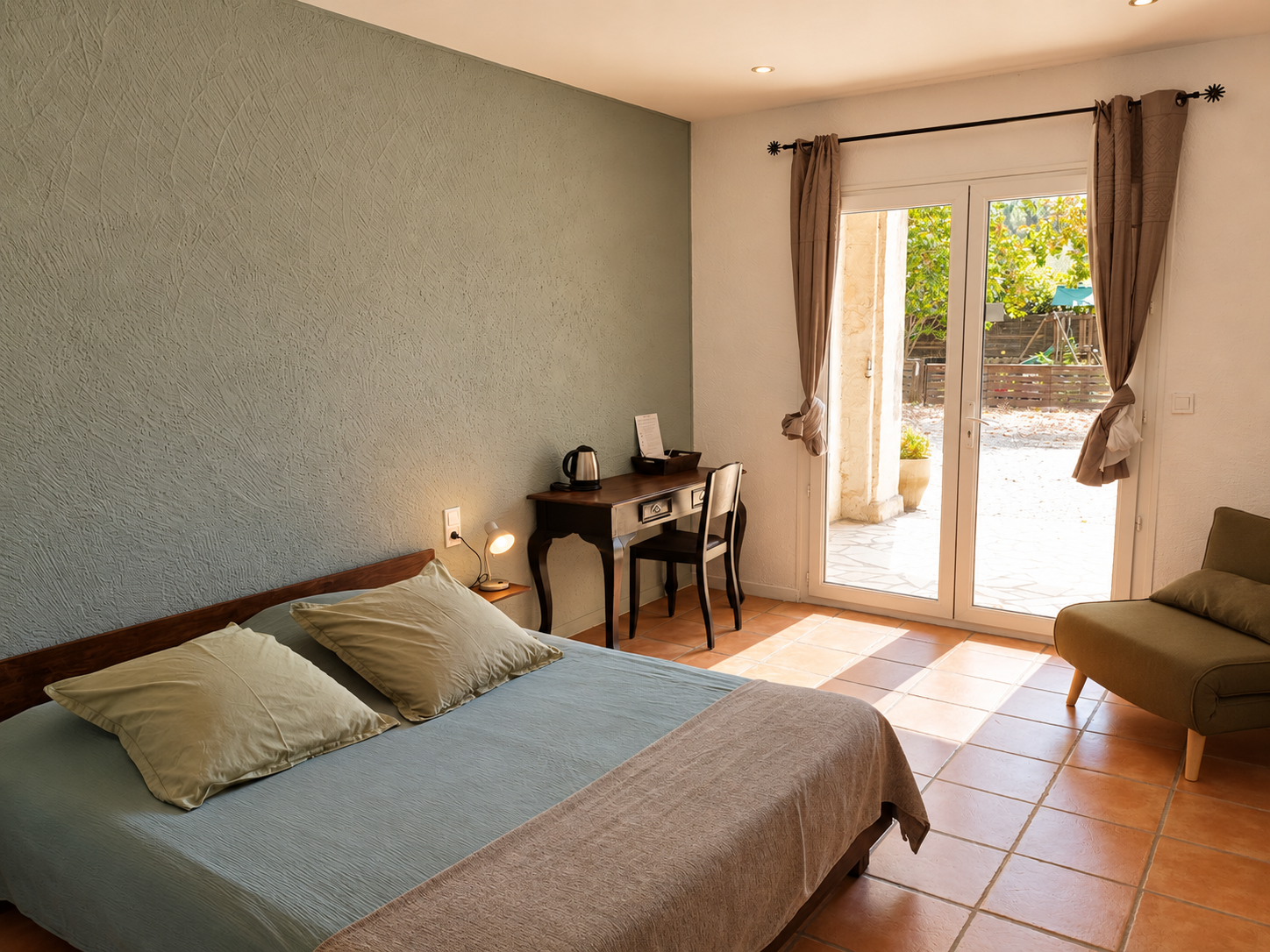 Chambre standard lumineuse L'Aur Blan