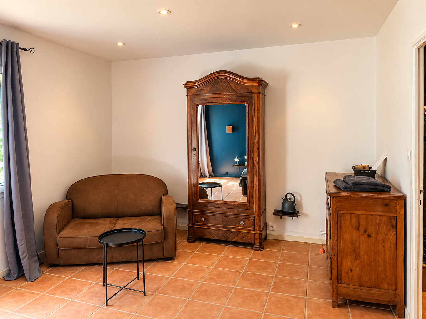 Intérieur d'une chambre standard